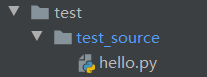 可以看到test_source下的文件