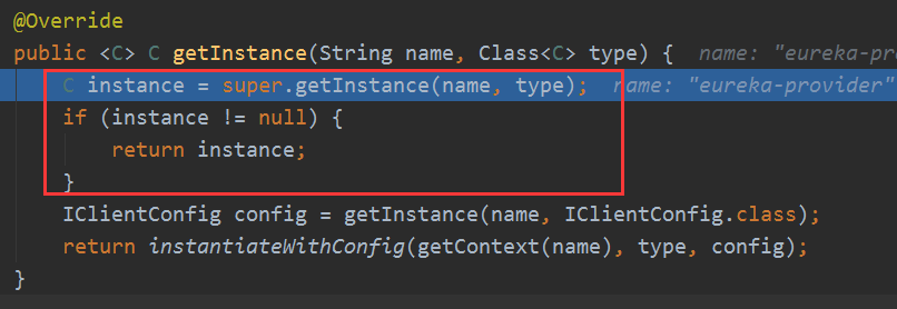 #### SpringClientFactory的getInstance
