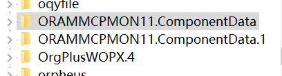 这里选中的ORAMMCPMON11也要删除