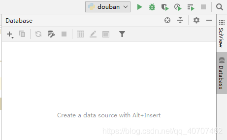 pycharm最右侧点击database 左上角+号