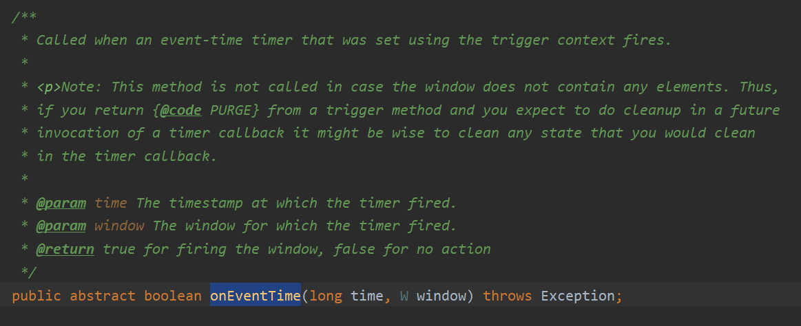 Flink trigger concept - Programmer Sought