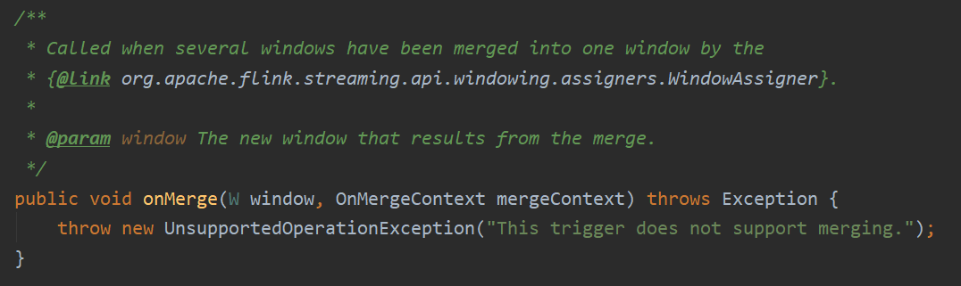 Flink trigger concept - Programmer Sought
