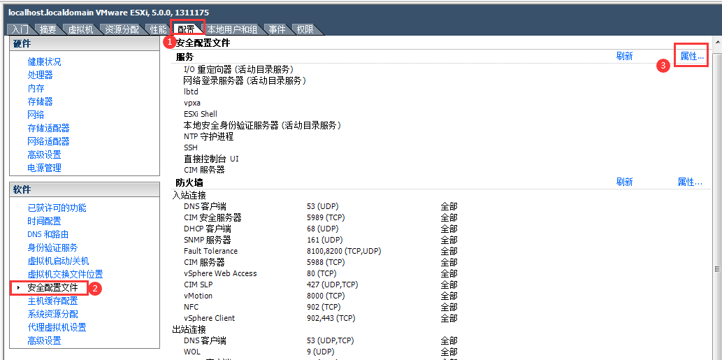 VMware ESXi 5.0配置SSH密码登录