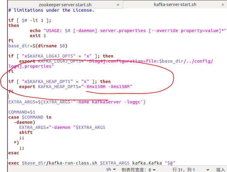 启动Kafka报错error='Cannot allocate memory'，物理内存不足_error='cannot allocate