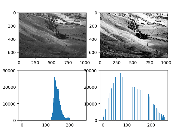 Opencv-python学习笔记---直方图(histogram)