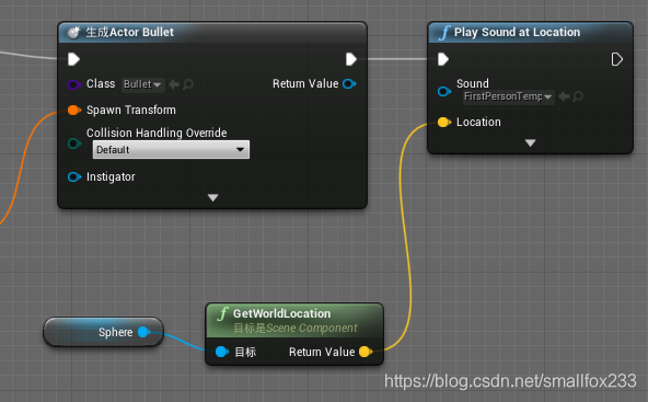 虚幻引擎4蓝图笔记(7)-持枪射击smallfox233的博客-