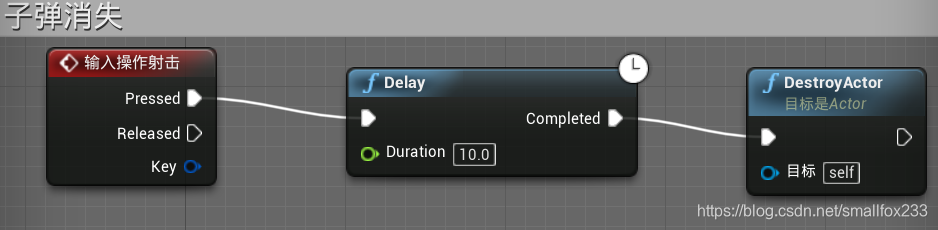 虚幻引擎4蓝图笔记(7)-持枪射击smallfox233的博客-