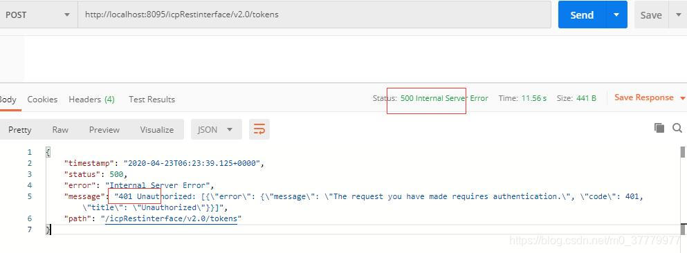 springboot使用RestTemplate返回401时 HttpClientErrorException报错问题及解决方法_spring ...