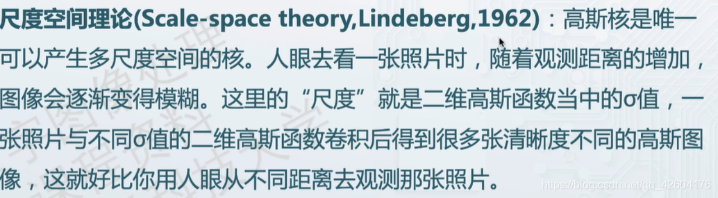尺度空间