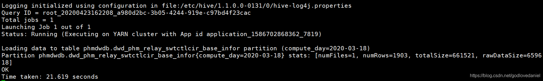 Hive中数据报错:Failed with exception java.io.IOException: rename for src ...