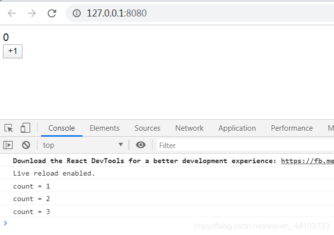 3、React绑定属性和事件,以及事件的响应。javascriptCounter的博客-