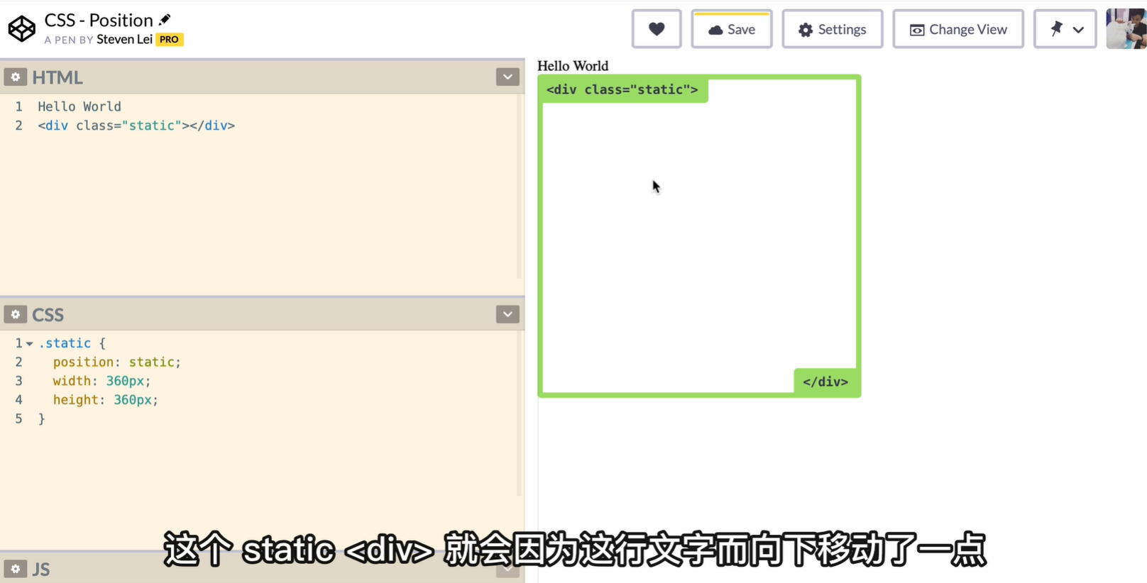 Detailed CSS-position positioning - Programmer Sought
