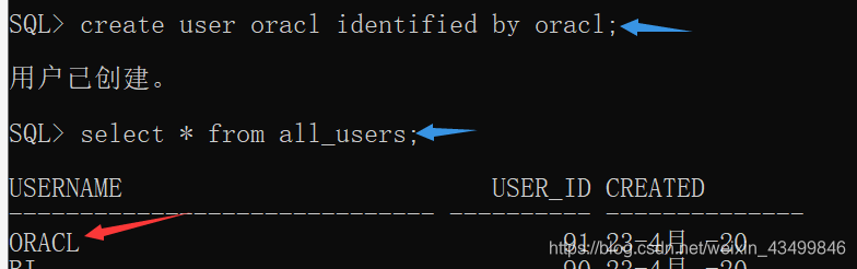 SQLplus创建用户并授权---使用SQLplus的第一步_weixin_43499846的博客-CSDN博客