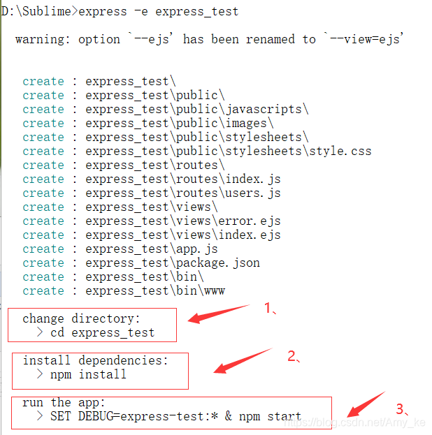 创建第一个Express框架的项目_express的第一个框架-CSDN博客