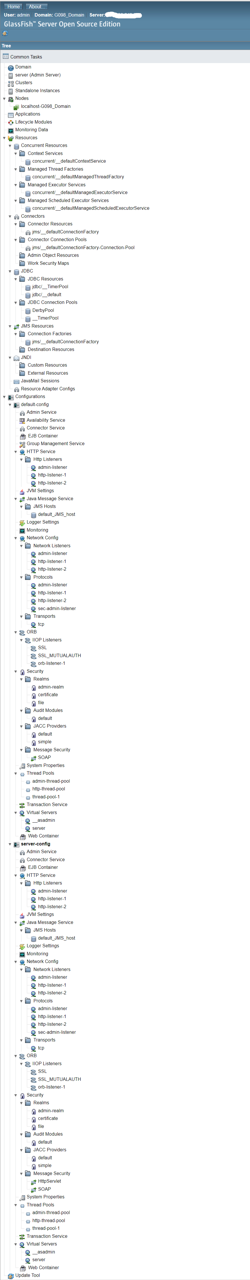 GlassFish主配置文件domain.xml介绍_glassfish domainCSDN博客