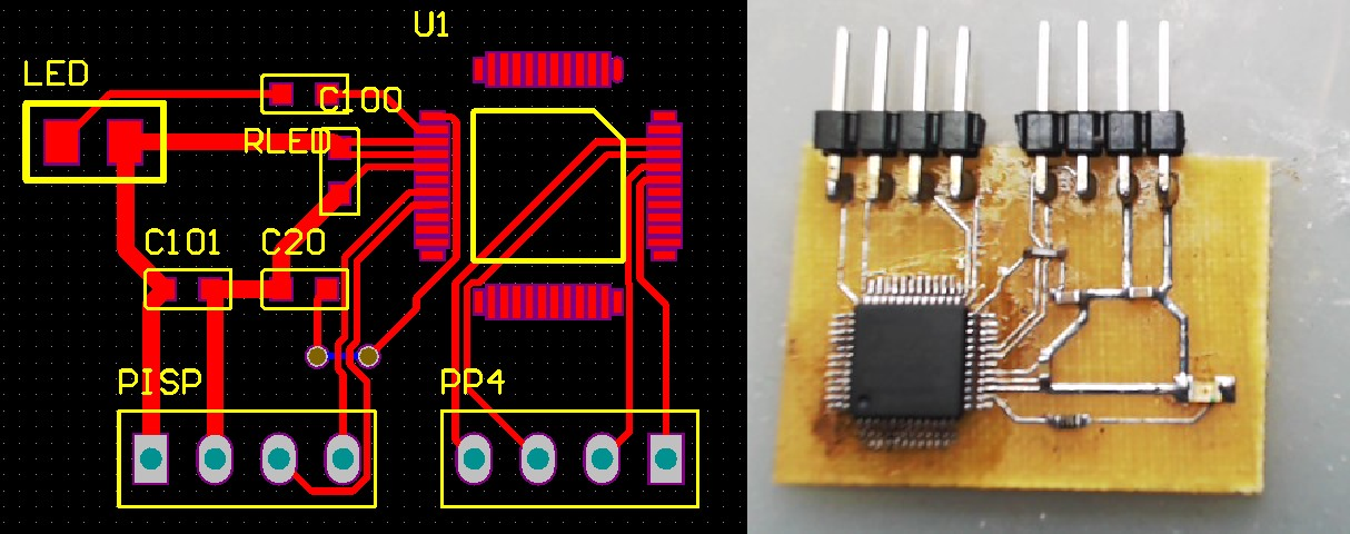 ▲ 测试电路板PCB