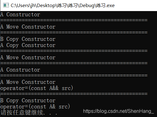 C++11——移动构造函数及std::move() 的使用_c++11移动构造函数的功能和用法-CSDN博客