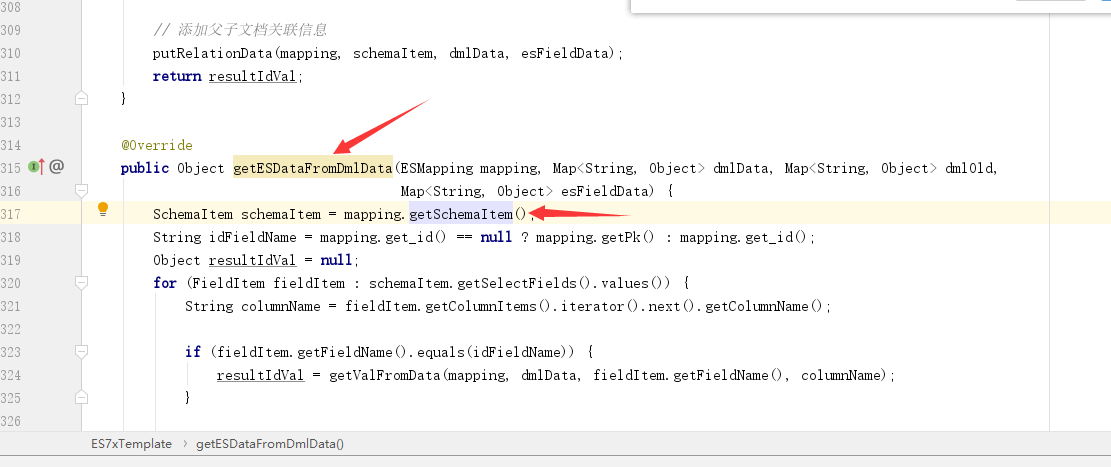 Canal adapter Caused By Java util NoSuchElementException Null 