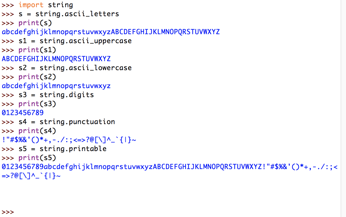 python中string模块相关方法(大小写转换,字符串条件判断)_python string中的大写字母-CSDN博客