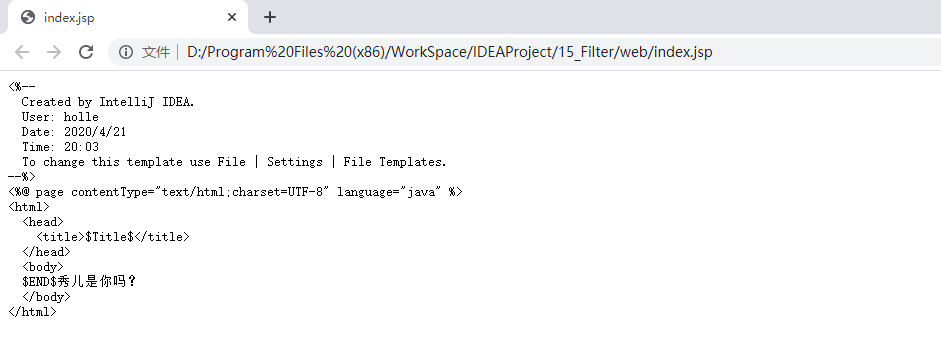 浏览器不解析jsp，html页面？直接显示源码？_访问网页只显示源码-CSDN博客