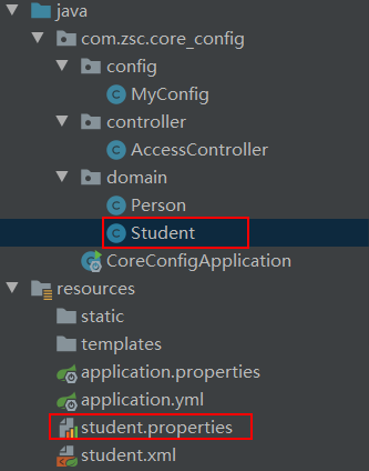 spring boot配置与配置文件属性值注入