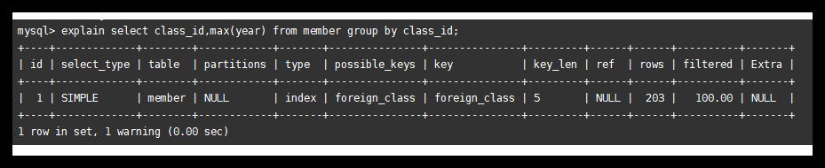 MySQL命令学习5 - 索引、查询优化、explain分析