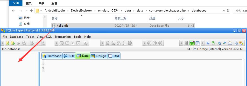 SQLite----Android Studio3.6.3 当前最新版本数据库查找与导出方法数据库weixin45126177的博客-