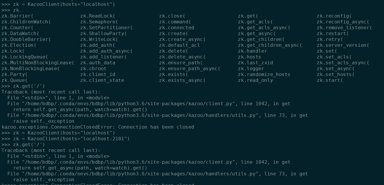 python连接zookeeper、hbase_python通过zookeeper连接hbaseCSDN博客