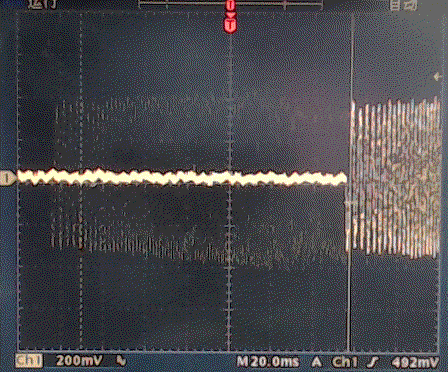▲ TEA5767输出的信号波形