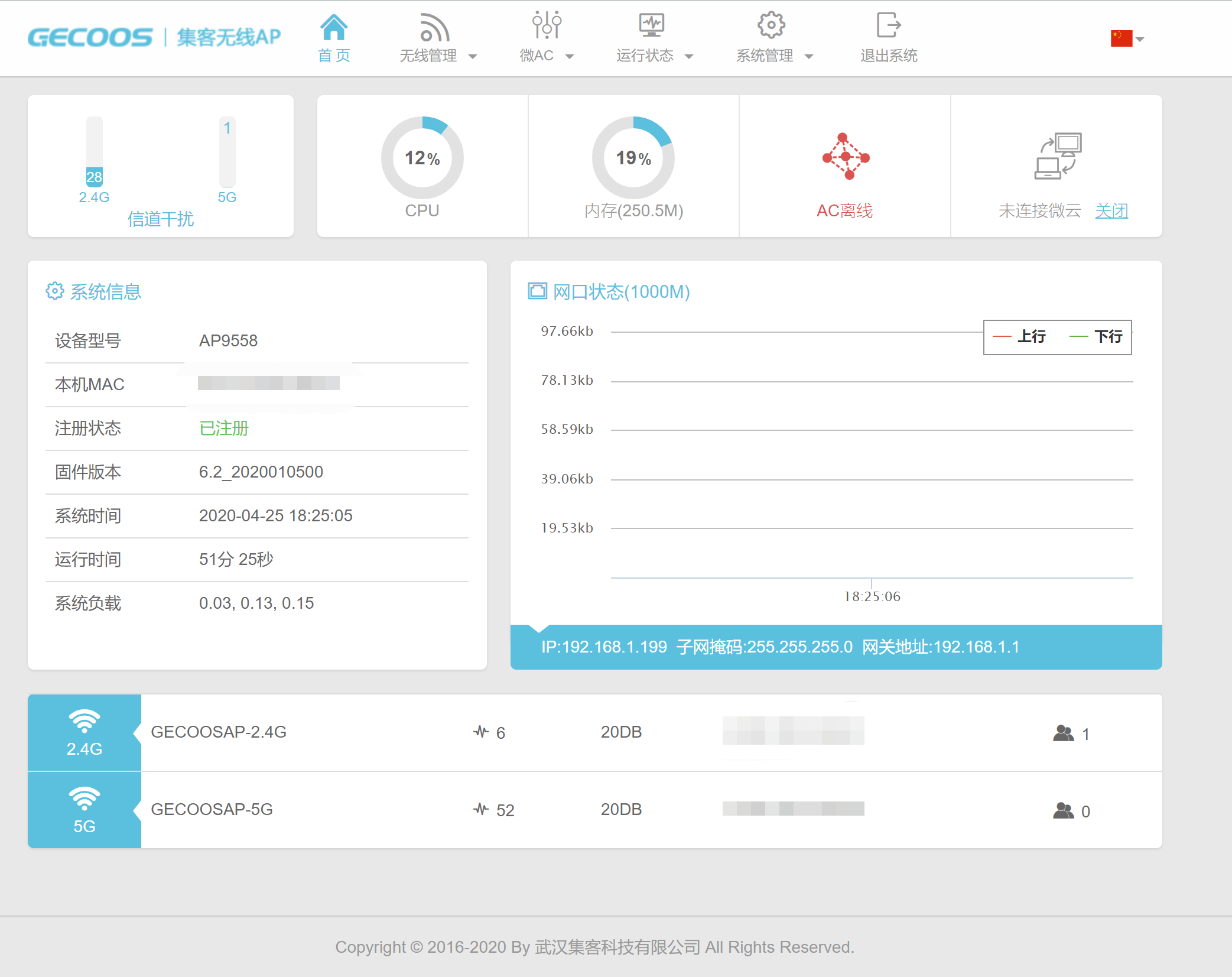 H3c Wa43h Acn 无线ap硬改支持集客256m内存启动 生于忧患 死于安乐 程序员资料 程序员资料