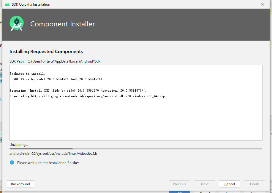 Android Studio 3.6 download and install NDK - Programmer Sought