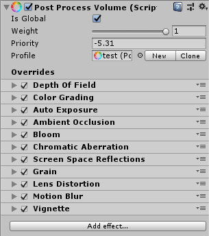 unity自带后期处理插件PostProcess游戏weixin44302602的博客-