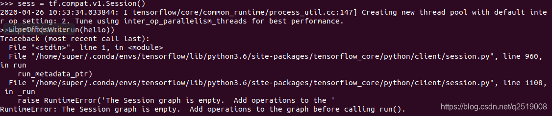ubuntu18.04配置tensorflow