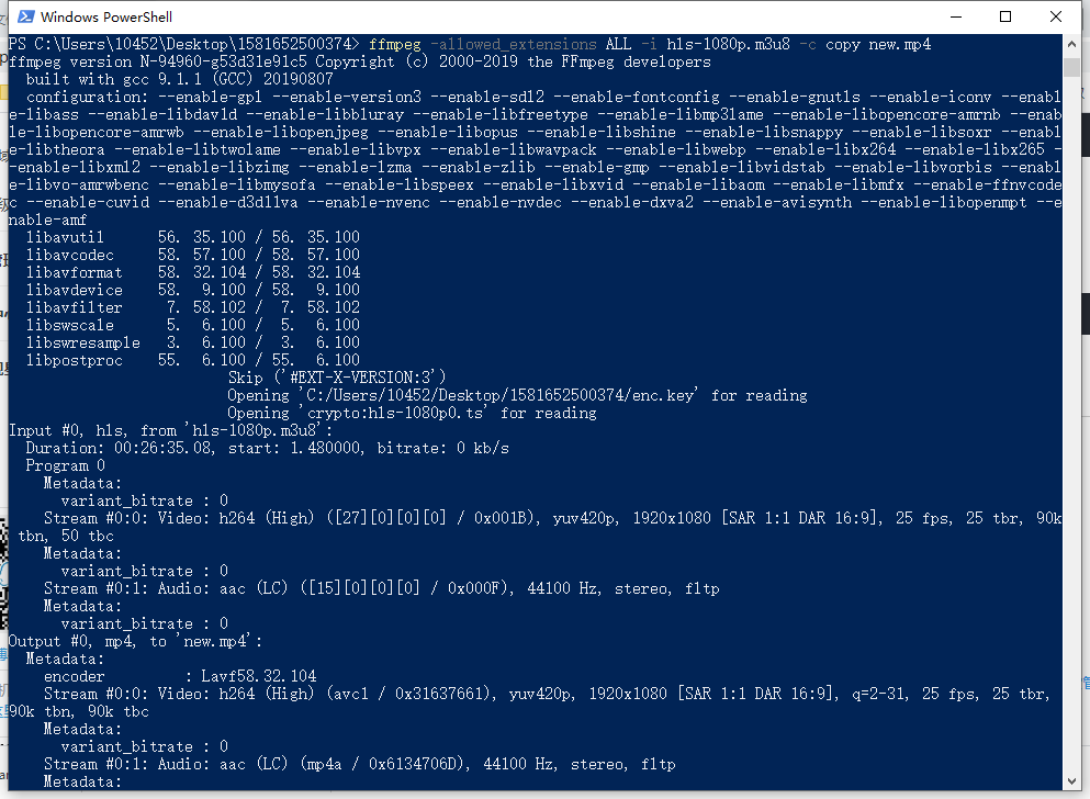 如何对加密的m3u8、ts文件进行合并 ts文件有key 实验室设备网