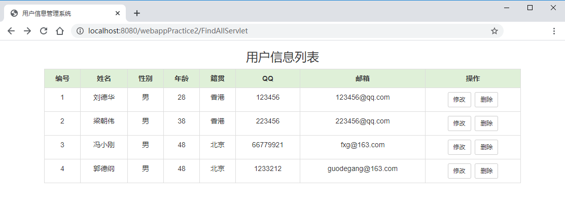 [mvc] 综合案例:用户管理系统_regino的博客-csdn博客_使用mvc结构综