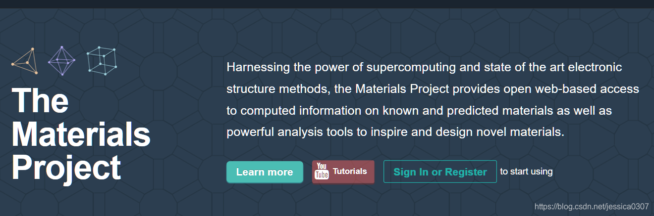开源材料数据库Materials Project-CSDN博客