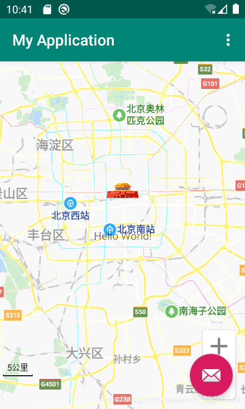 Android百度地图环境搭建，显示出地图