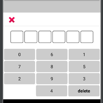仿支付宝密码输入弹窗