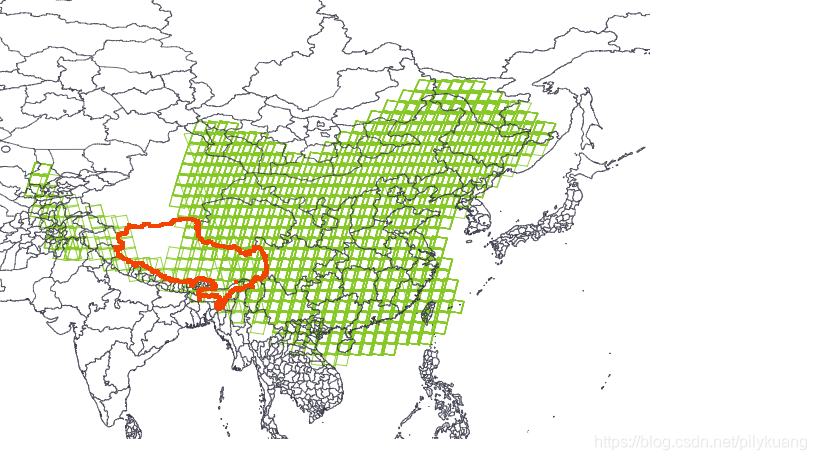 Landsat5数据下载中国地区1987年