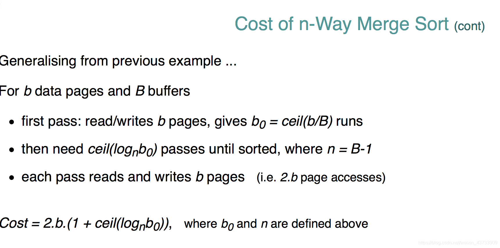 分享 Comp9315 Week4b 课堂笔记 1024toyou Com 分享 Comp9315 Week4b 课堂笔记 1024toyou Com