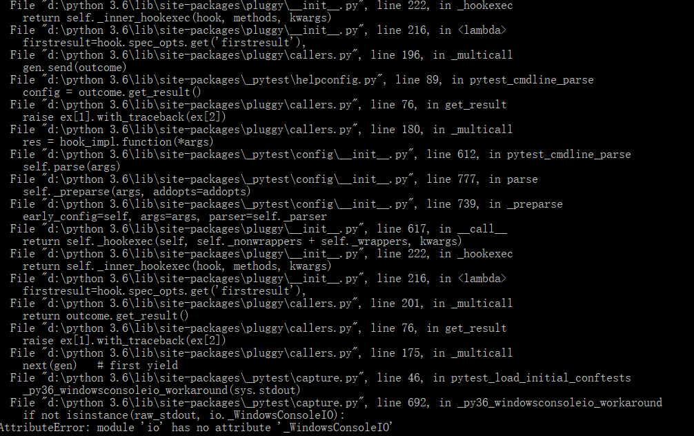 Windows下python之pip升级之后的崎岖之旅AttributeError module ‘typing‘ has no