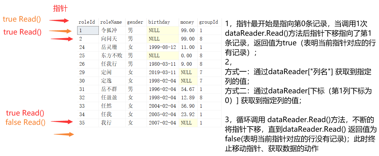 C#可视化二：ADO.NET基础数据库SpringKakashi-