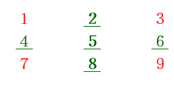 二维数组的初始化-九宫格例题输入
