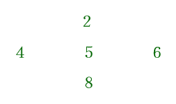 二维数组的初始化-九宫格例题输出