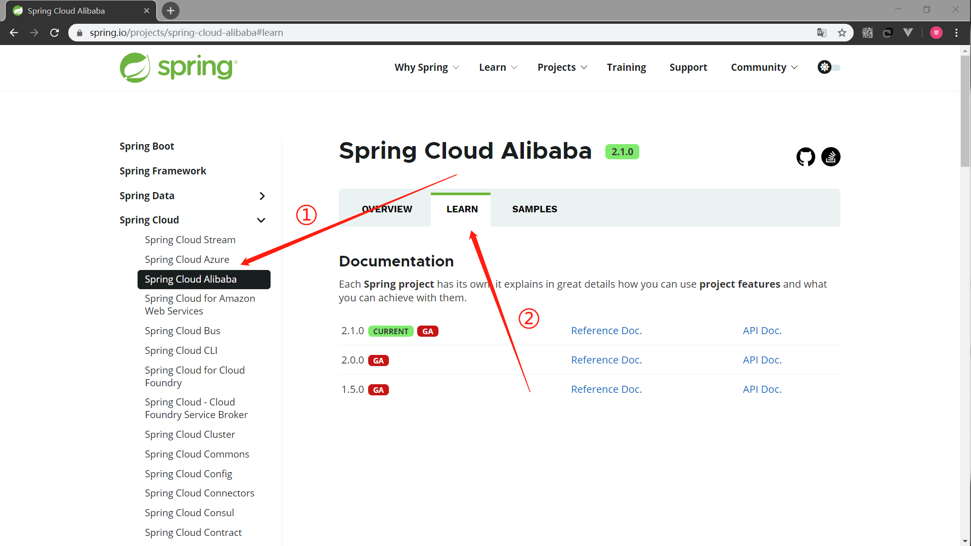 spring cloud alibaba docker搭建一 基础环境版本选择