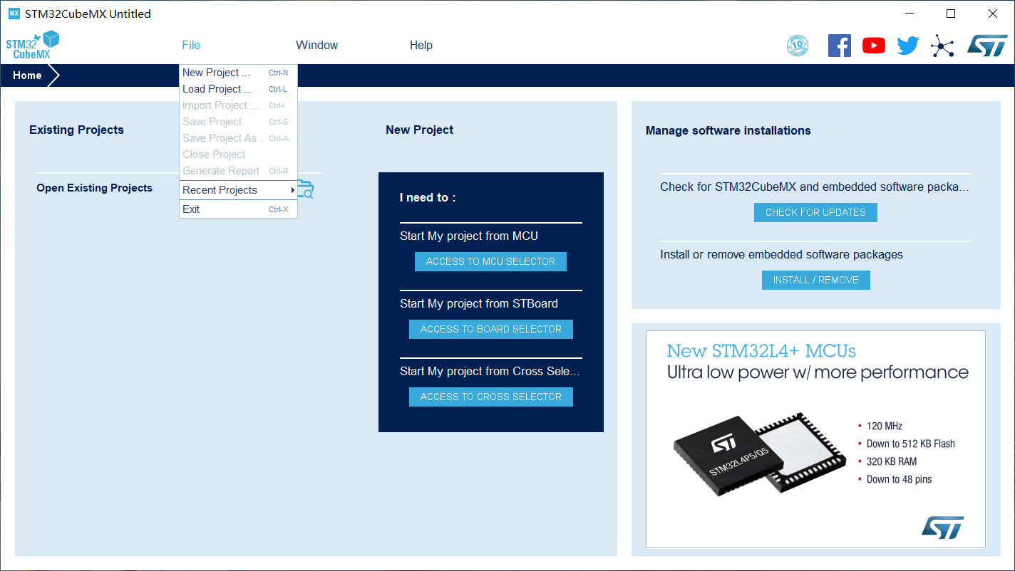 STM32cubemx初使用——LED灯闪烁以及proteus仿真嵌入式请叫我小纯洁-