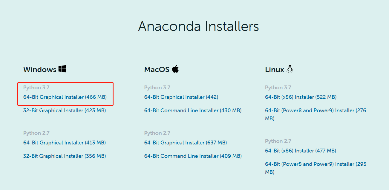 win10安装anaconda pytorch cpuonly