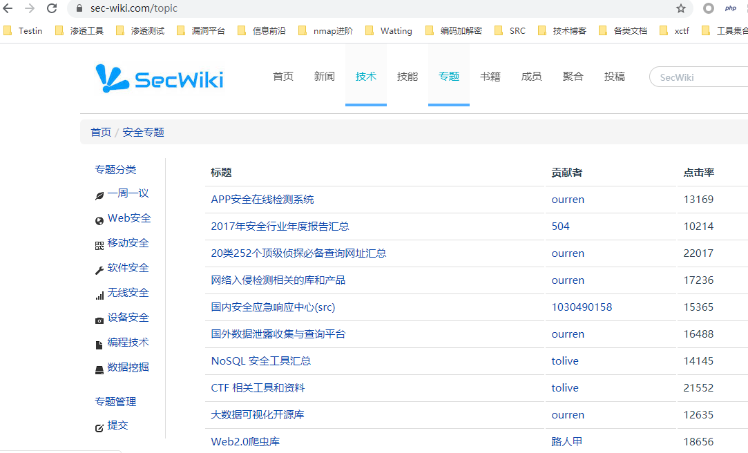 全球安全资讯和学习站点Kevin&#039;s Blog-