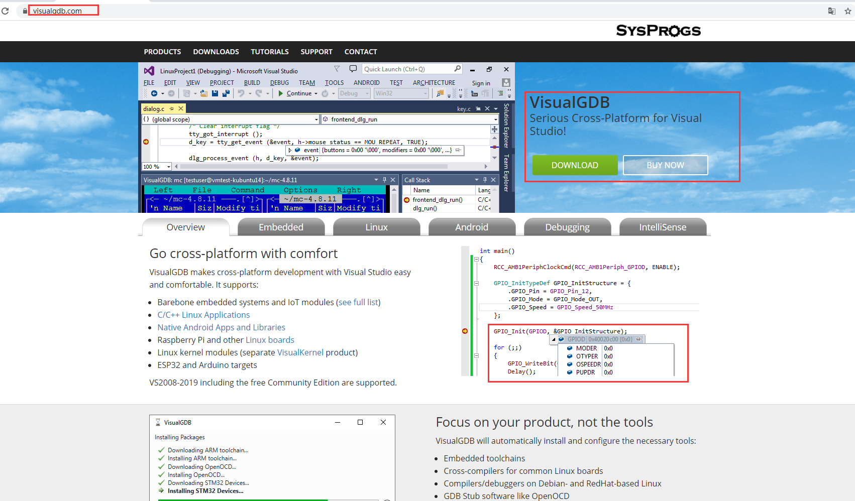 基于Visual Studio IDE + STM32CubeMX搭建STM32开发环境（详细介绍搭建过程）移动开发qq36075612的博客-